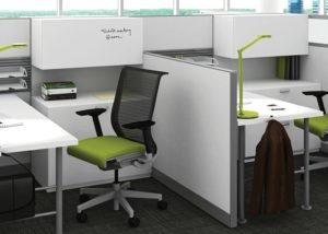 Government Agency, Steelcase Answer Panels and Think Chairs