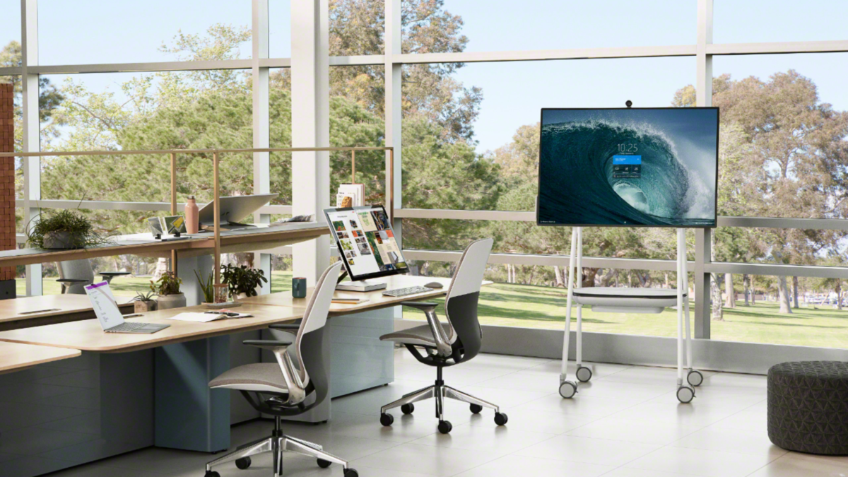 Elegant Office Furniture in Display Image